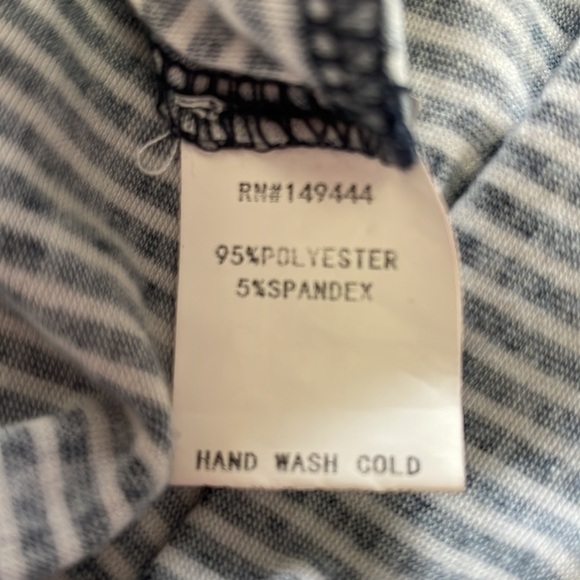 Siren Lily Maternity Striped Dress Black and White Stripe Size Small - Picture 8 of 9